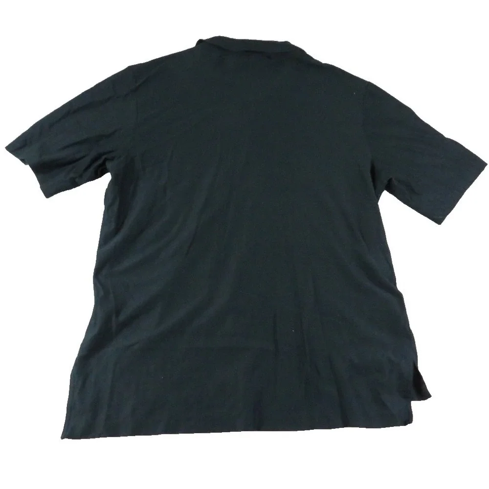 Polo Ralph Lauren Mens L Black Golf Fit Pique Polo Shirt Short Sleeve Pony EUC